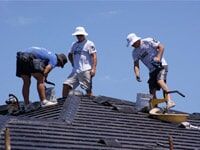 Workers on Roof — Roofing Repair in Kincumber, NSW