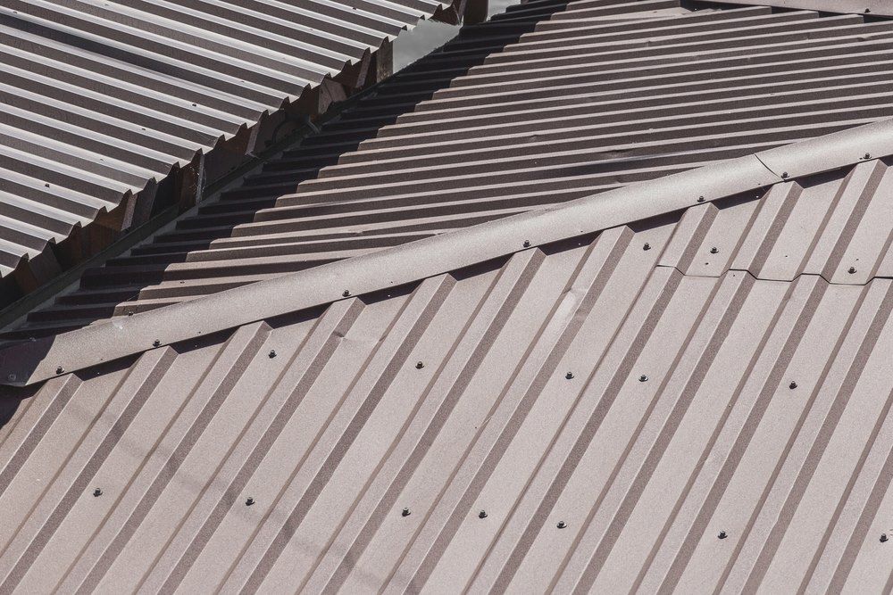 A Close up Of a Metal Roof on A Building — Edwards Plumbing Pty Ltd in Tyalgum, NSW