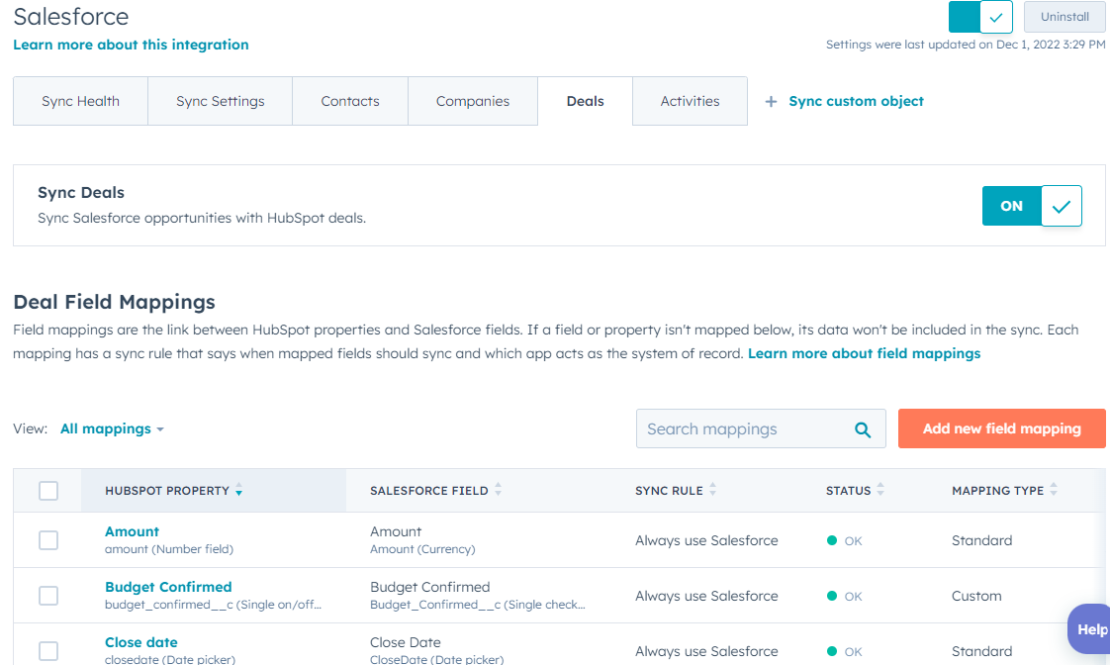 Salesforce integration and designing sales process