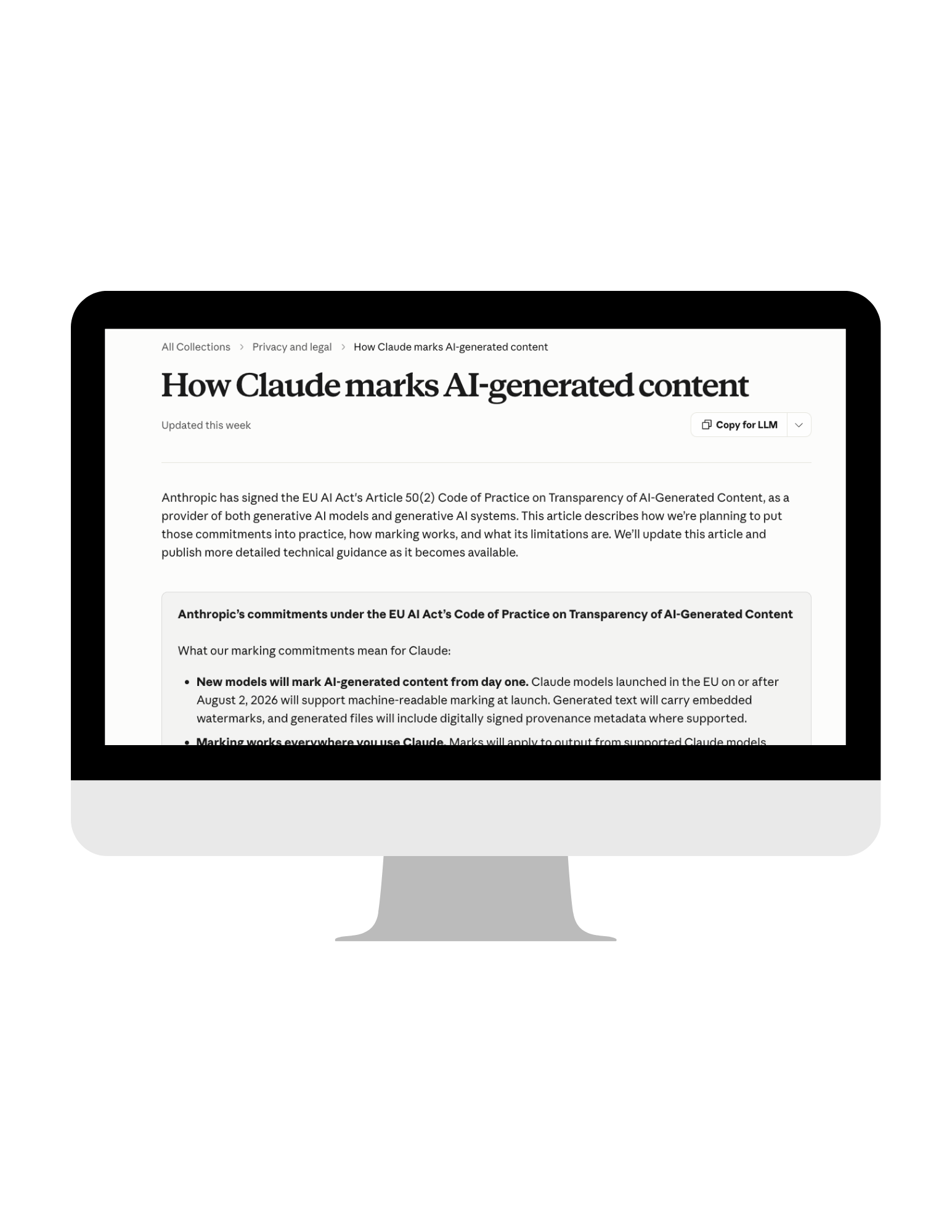 Claude is Now Watermarking AI-Generated Content