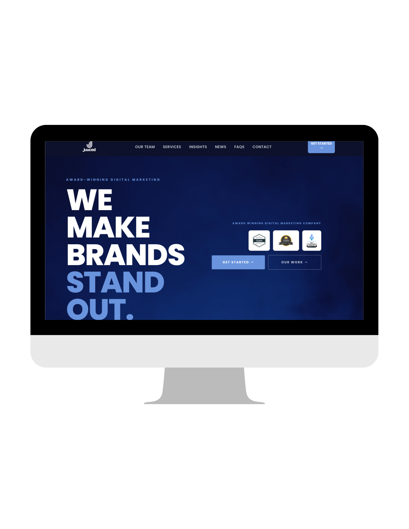 Juuced New Website Design
