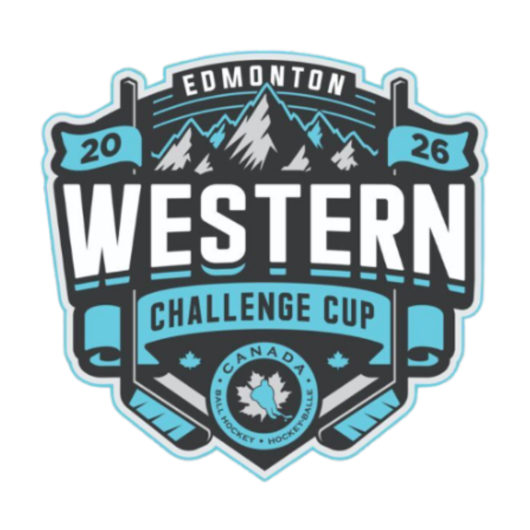 2026 Canadian Ball Hockey Association Western Challenge Cup Logo