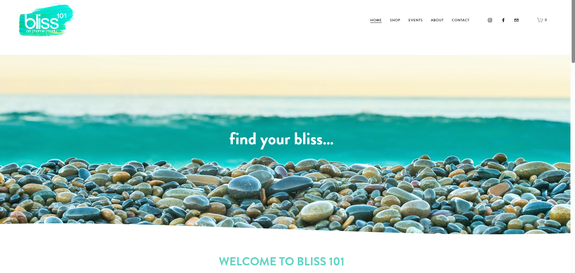 Bliss 101 coastal boutique in Encinitas California