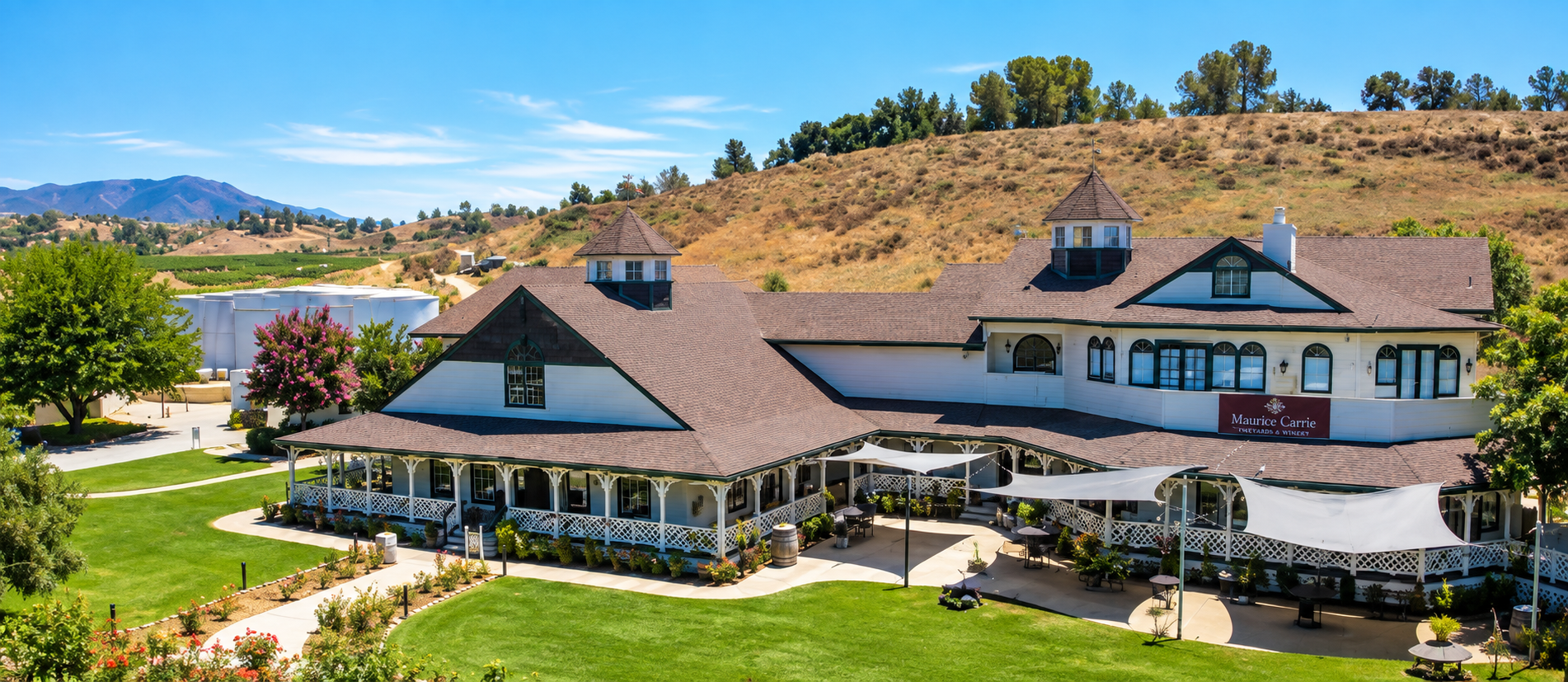 Maurice Car'rie Vineyard and Winery in Temecula Valley Wine Country