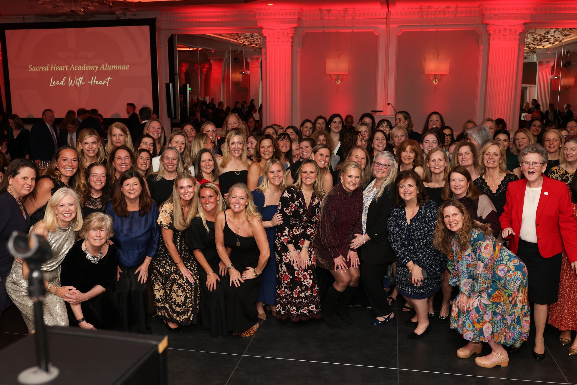 Group shot of all our Sacred Heart Academy Alumnae