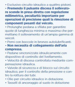 RAV 518NL, specifiche