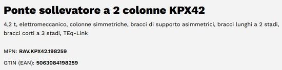 KPN 349 WEK, caratteristiche