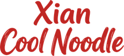 Xian Cool Noodle logo in red cursive text