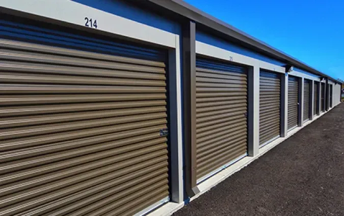 Drive Up Unit Row