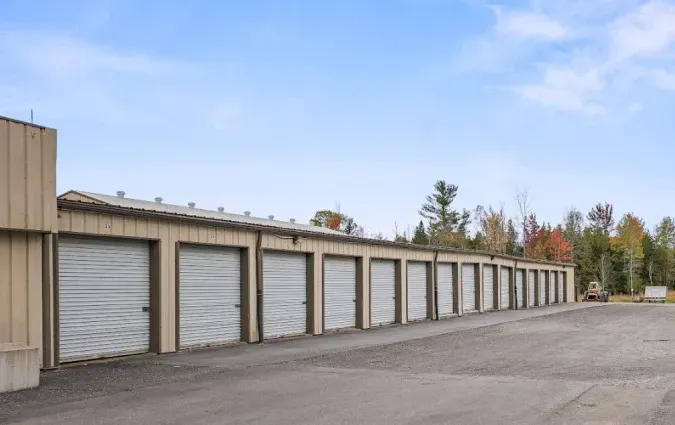 Outdoor drive up storage units