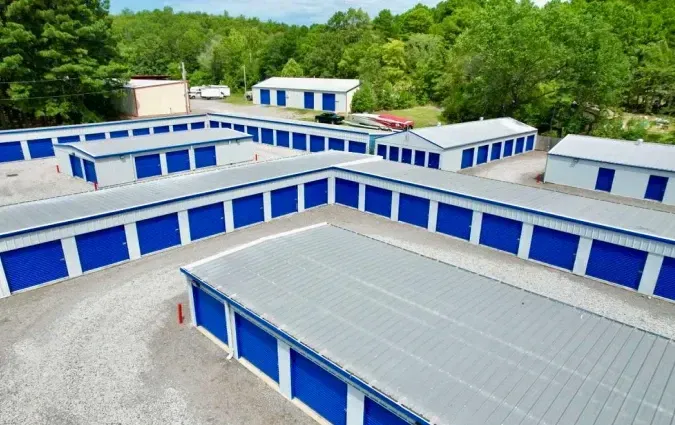 Aeriel view of facility