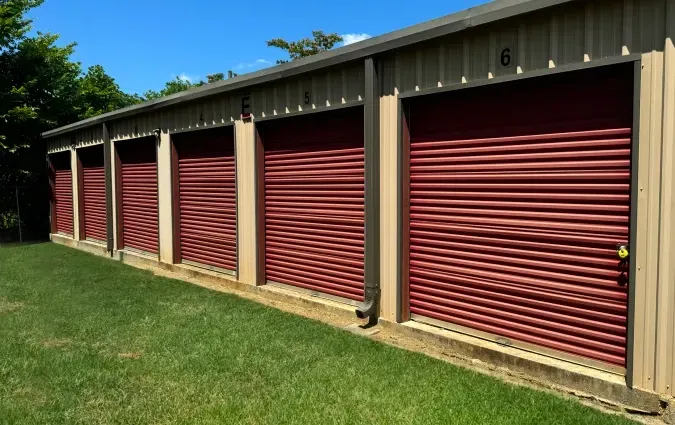 Drive Up Unit Row