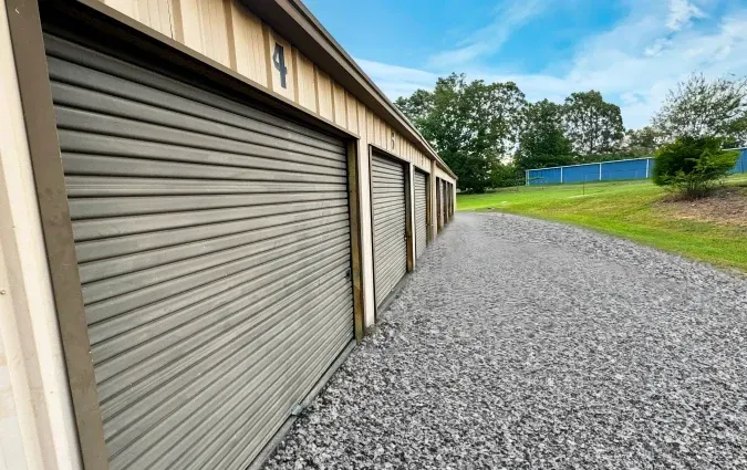 Drive Up Unit Row