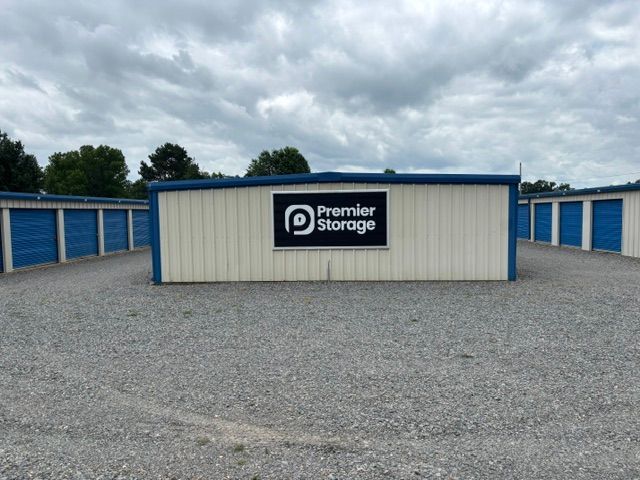 Outdoor drive-up storage units at 744 Main Street Conway Arkansas