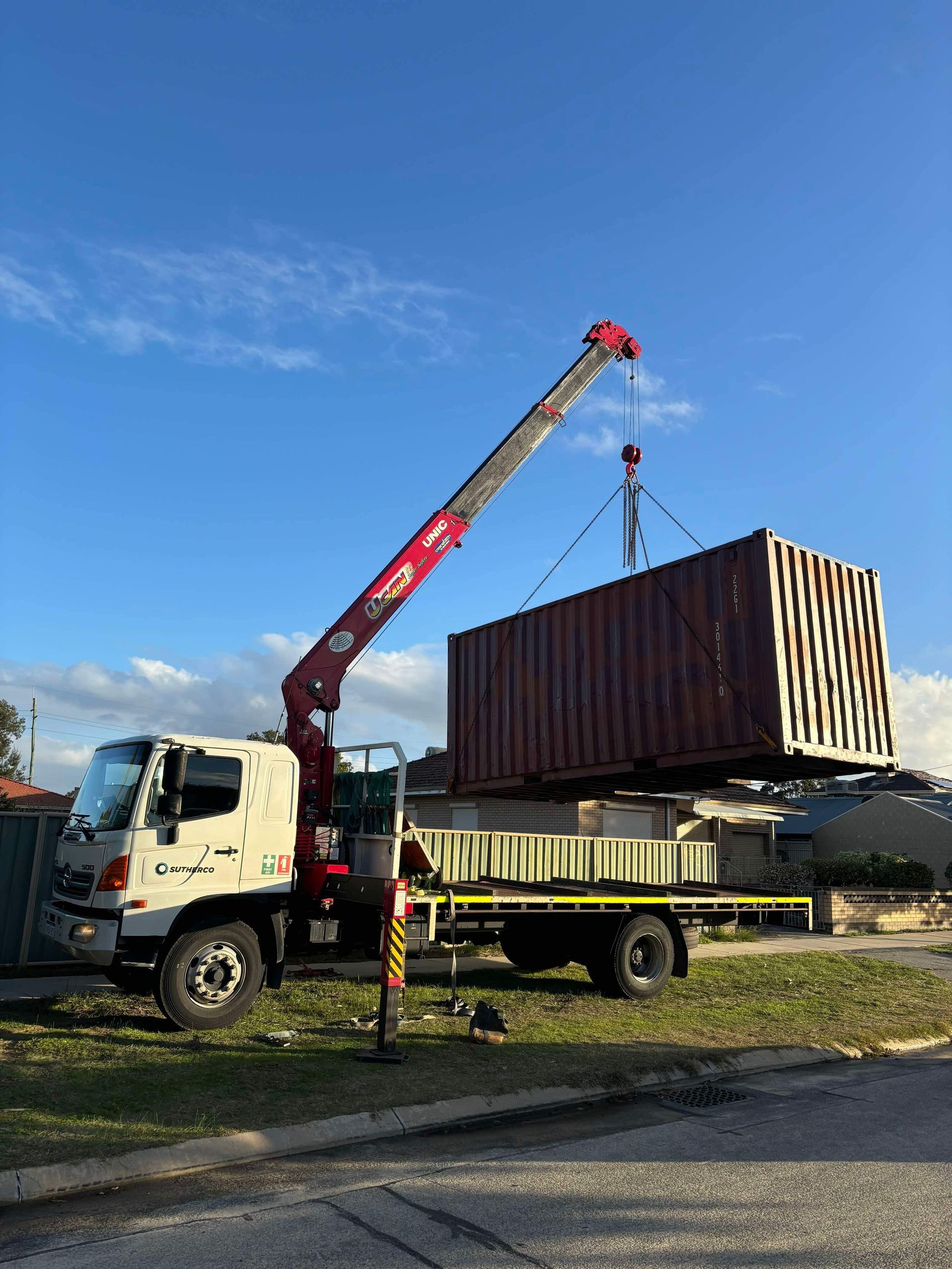 Sutherco | Mine Spec HIAB Crane Hire | Wet & Dry Hire