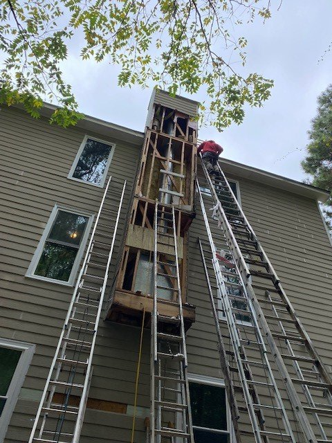 Rotten Chimney Replacement — Tucker, GA — Jeff Kilpatrick