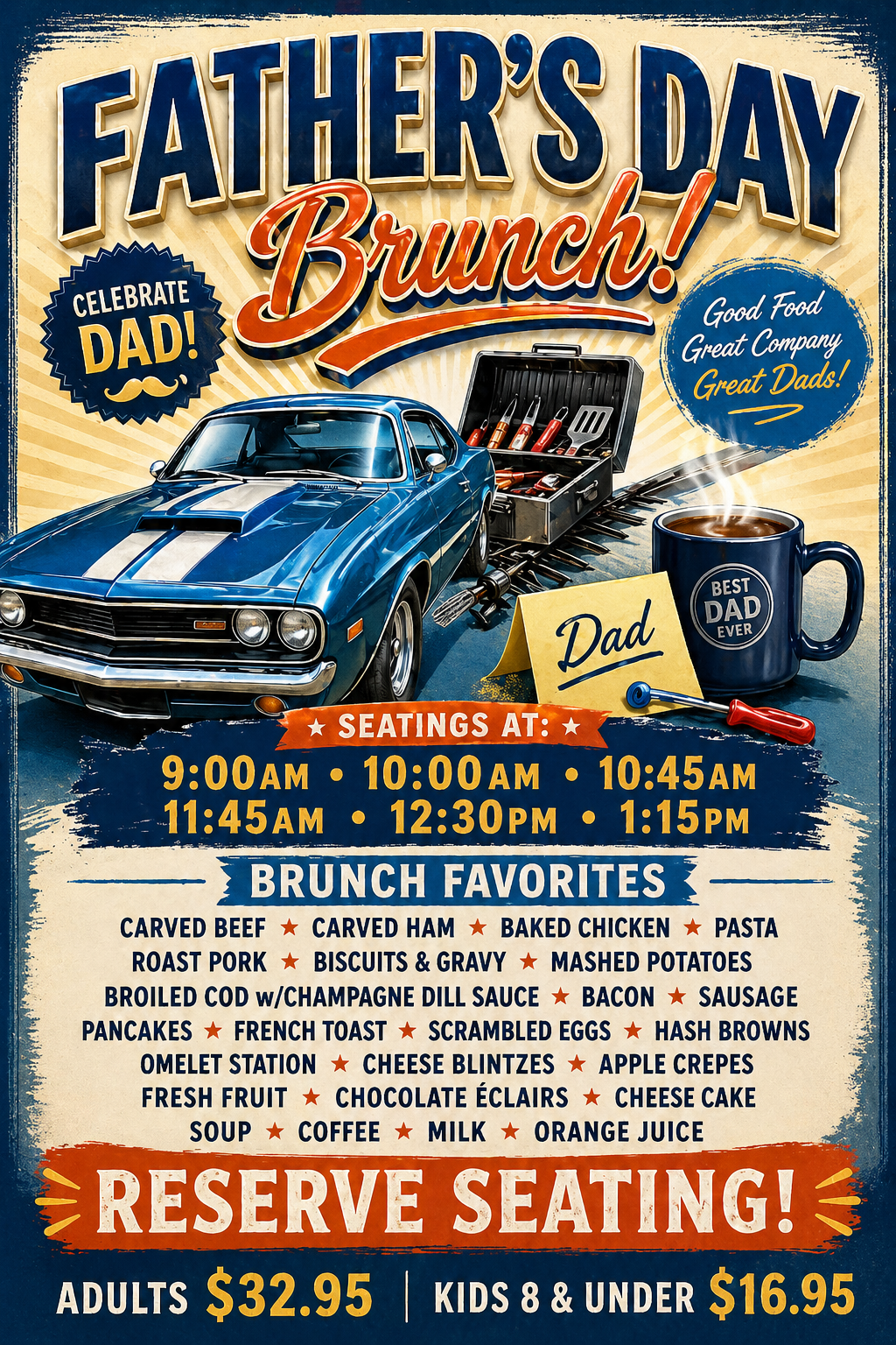 Restaurant flyer design