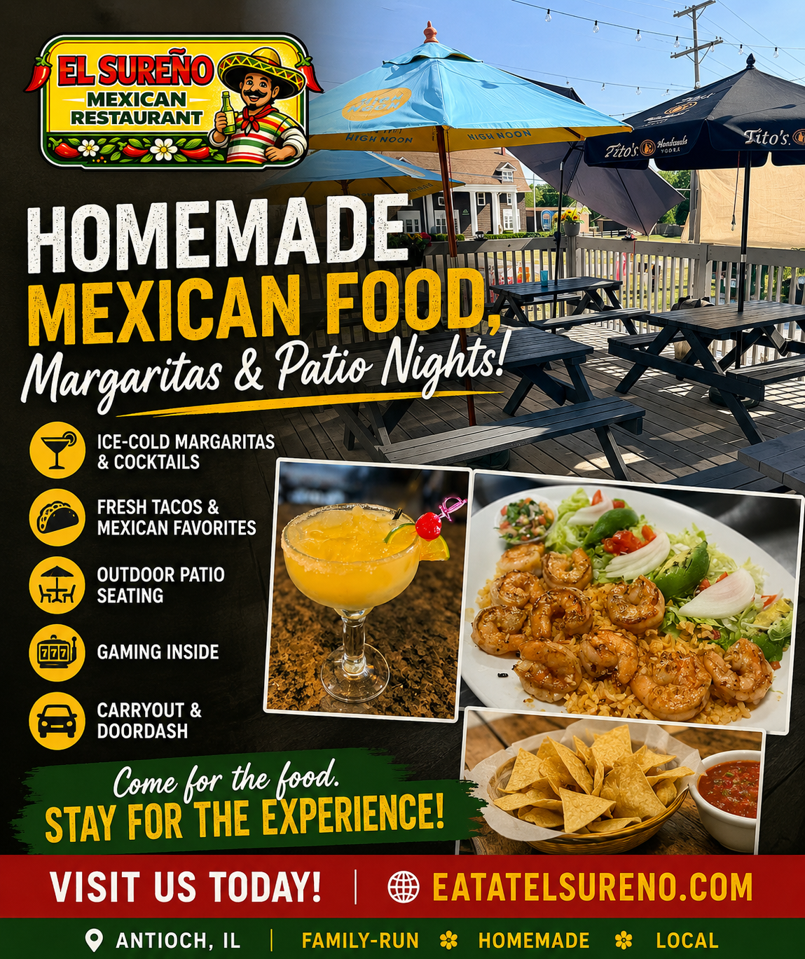 New website launch flyer