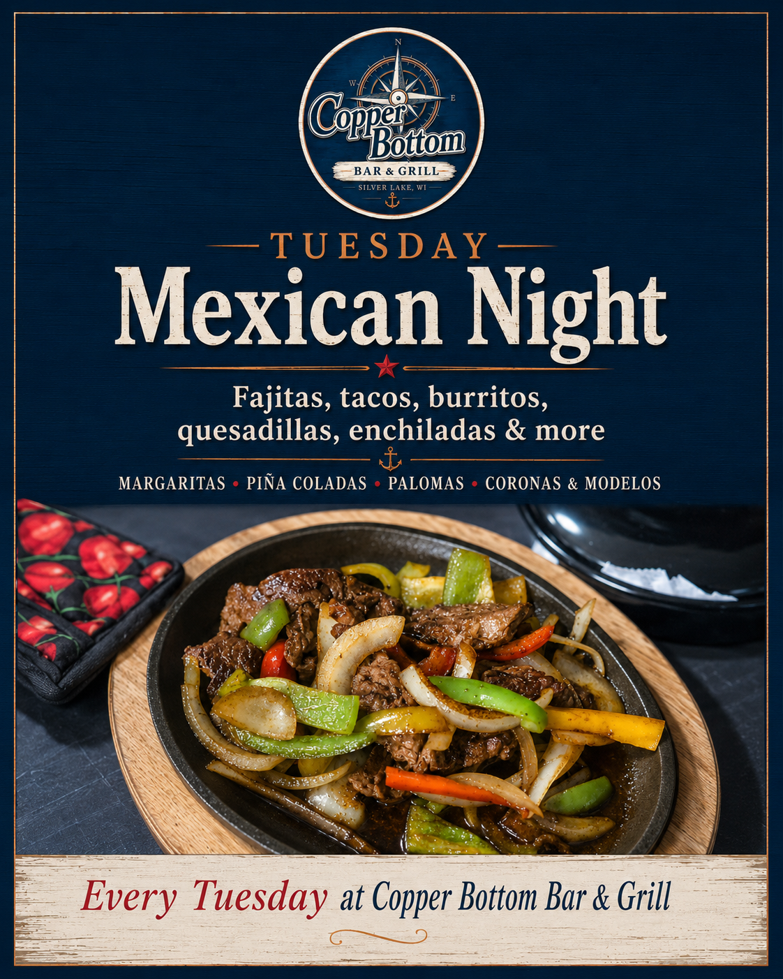 Polished restaurant menu asset