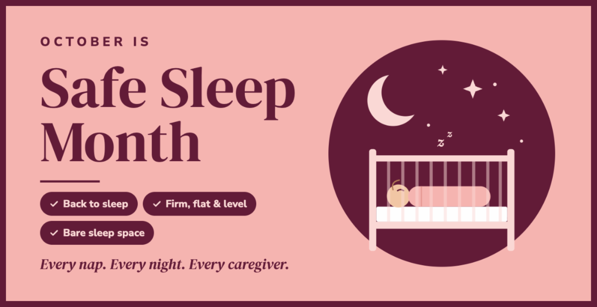 October is Safe Sleep Month