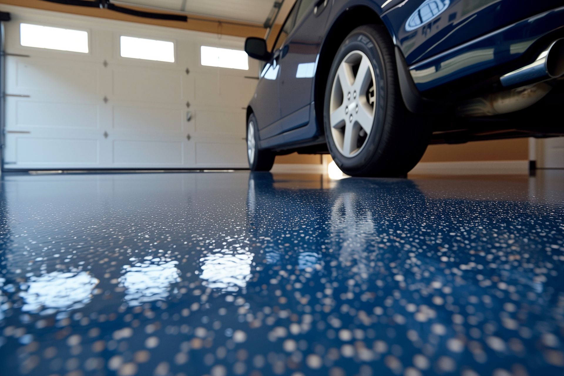 Garage floor epoxy coating