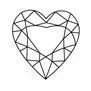 Black-and-white geometric circular pattern resembling a stained-glass rose window