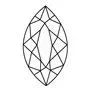 Black-and-white geometric circular pattern resembling a stained-glass rose window