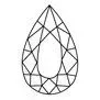 Black-and-white geometric circular pattern resembling a stained-glass rose window