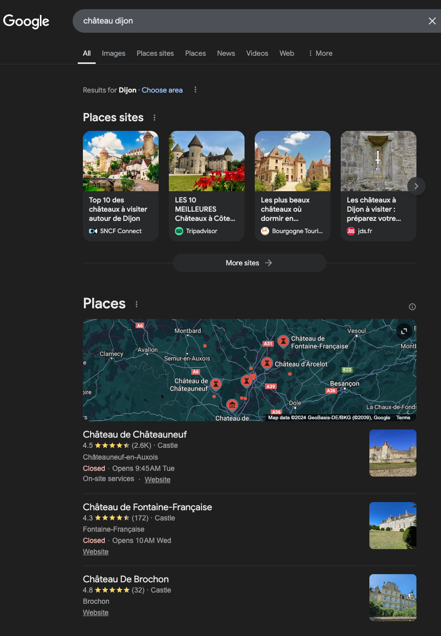 château dijon