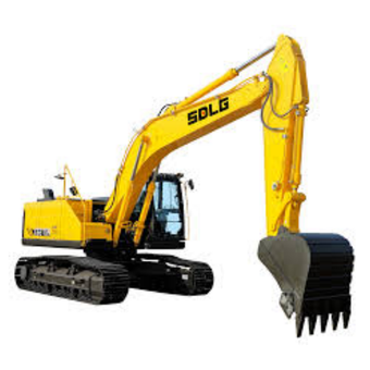 Heavy excavator performing earthmoving and grading work on an Oahu job site