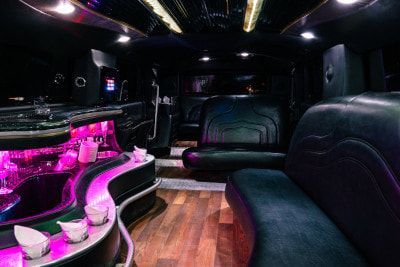 hummer limo inside led lights