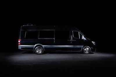 mercedes party van rental san antonio