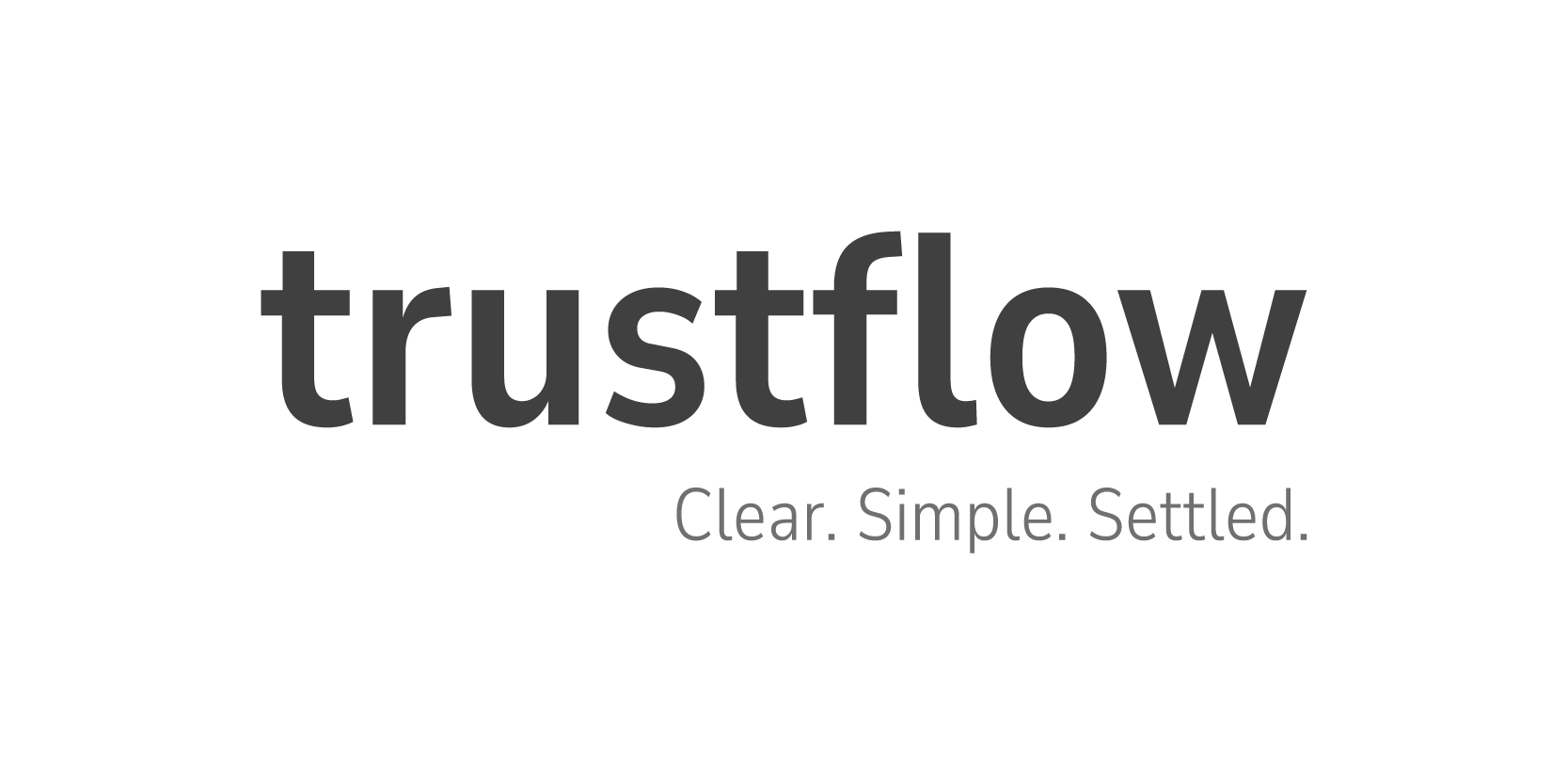 trustflow - clear., simple. settled