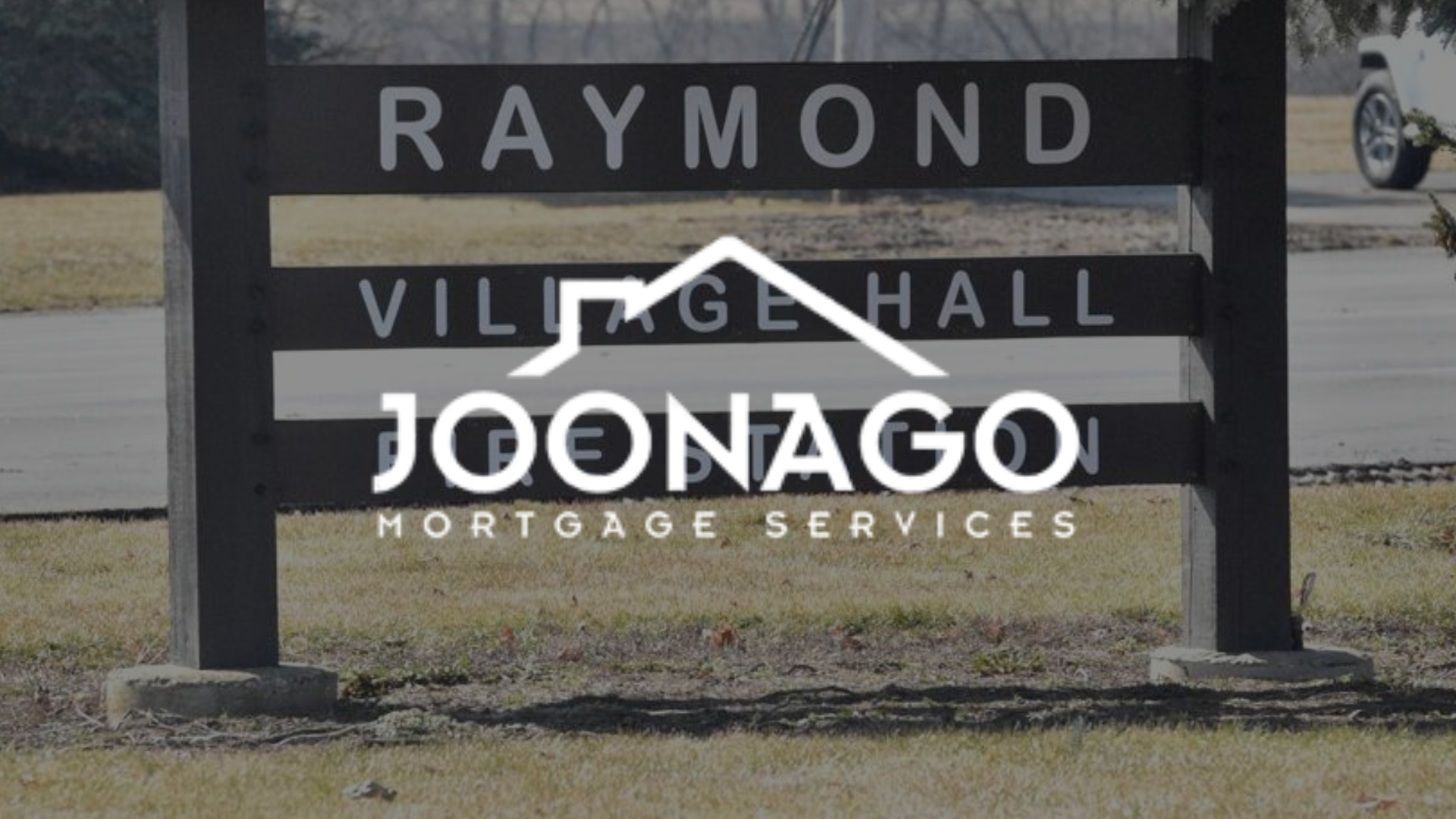 Sign for Raymond WI Village Hall with