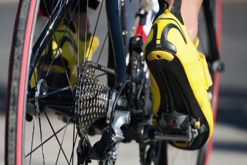 Dettaglio ruota bici
