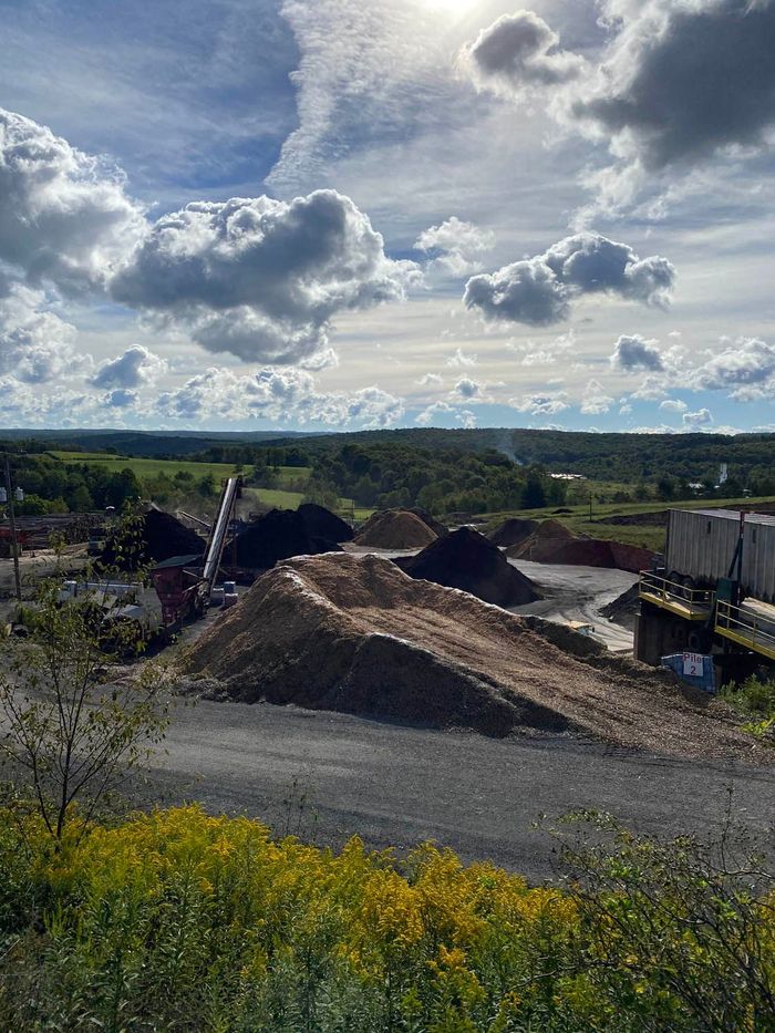 Tons Of Wood Chips — State College, PA — Wood Bed Corp.