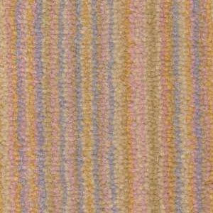 Vertical stripes in shades of gold, orange, and purple; textured, possibly fabric.