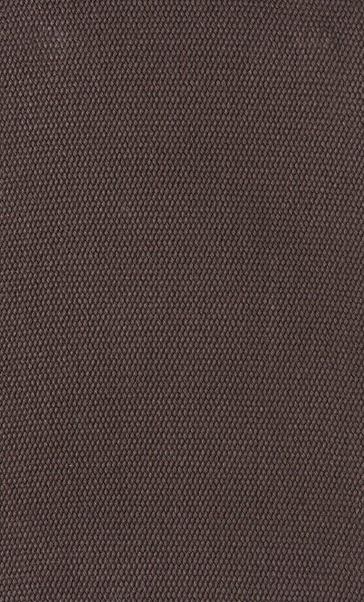 Close-up view of dark brown, textured fabric.