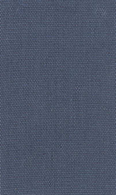 Close-up of blue fabric with a fine woven texture.