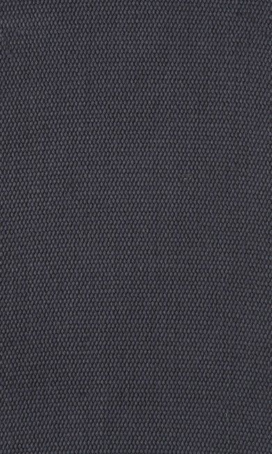 Close-up of a dark gray textile, showing a tight, textured weave.