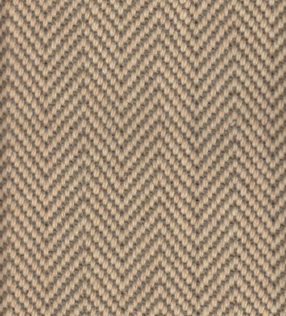 Tan and gray herringbone pattern.