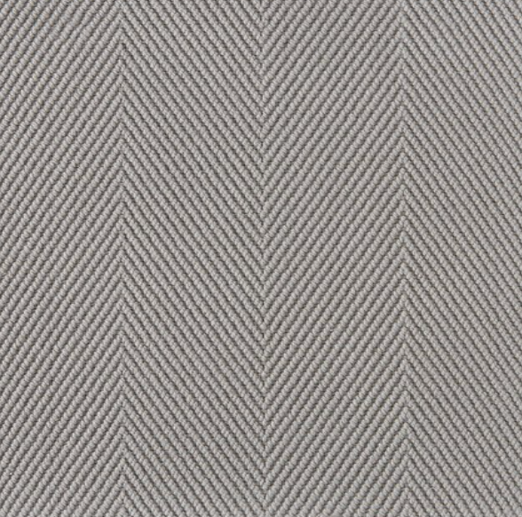 Gray and white herringbone pattern, textile.