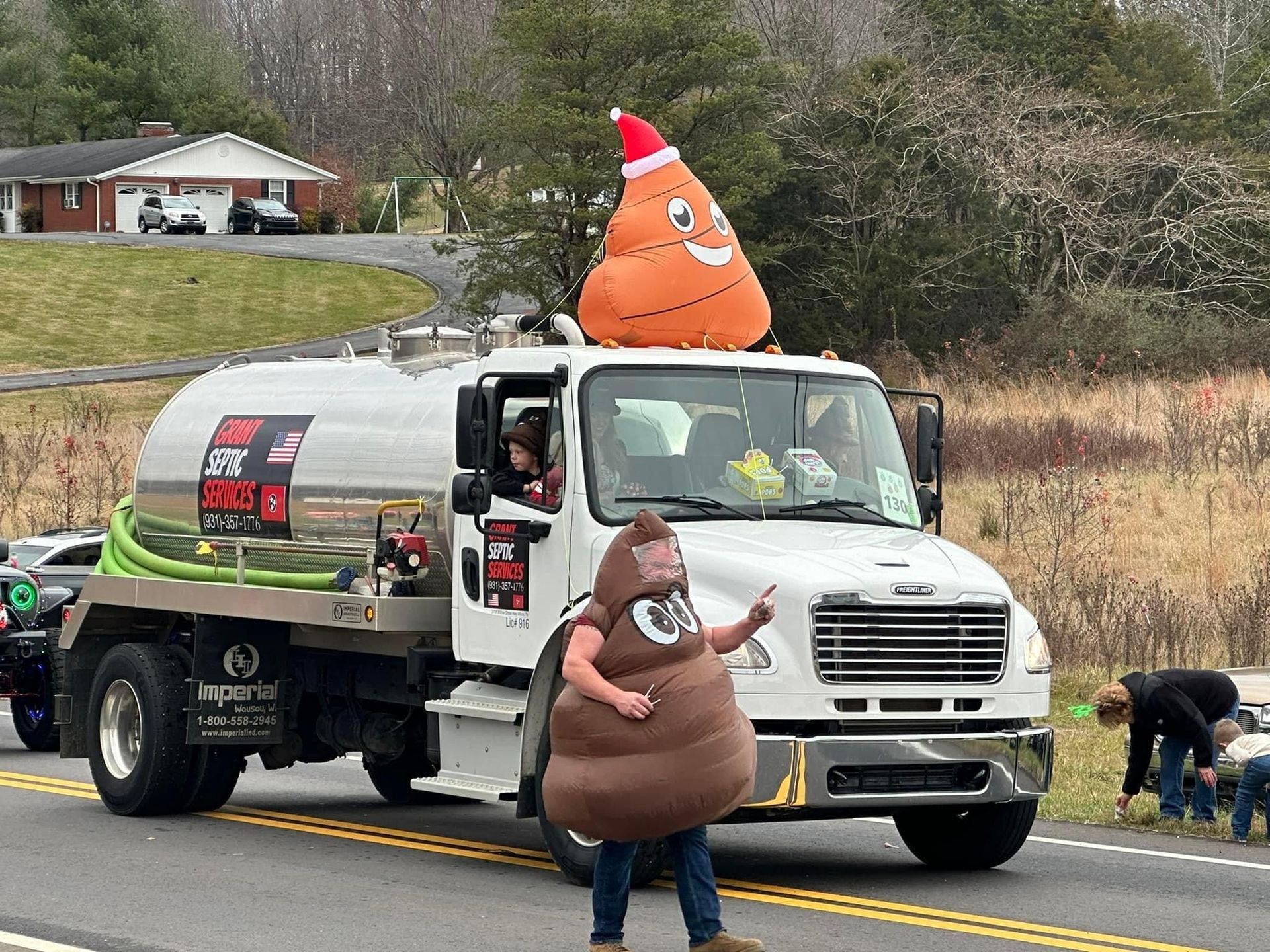 Grant Septic Services  Mascot