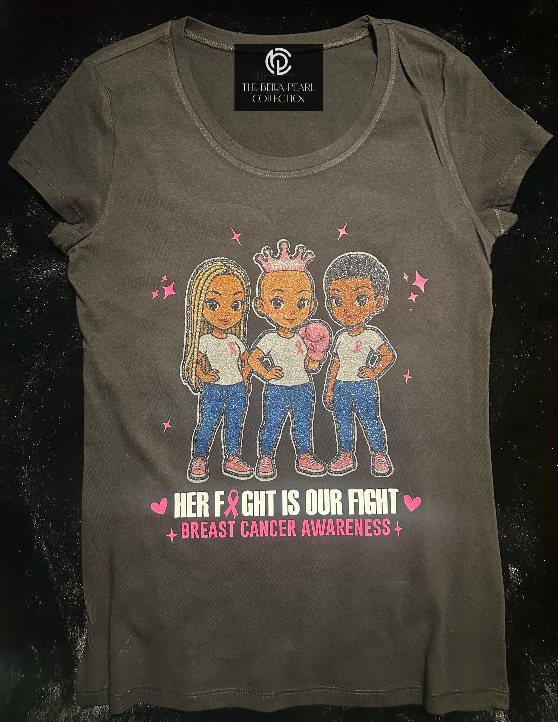 HER FIGHT IS OUR FIGHT CUSTOM TEE