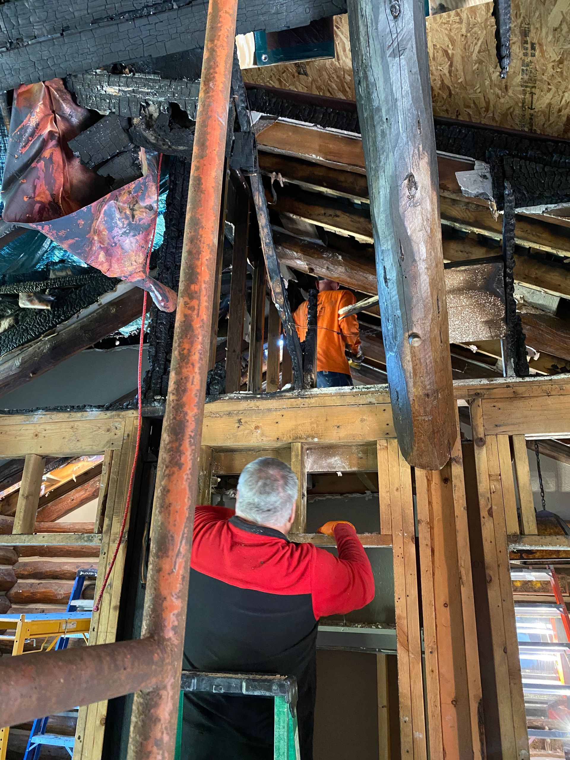 Lamp After Fire — Branson, MO — Chief Restoration Services