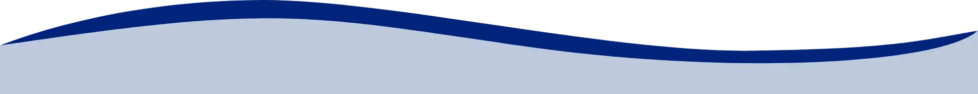Blue wavy line over a light gray band with white background