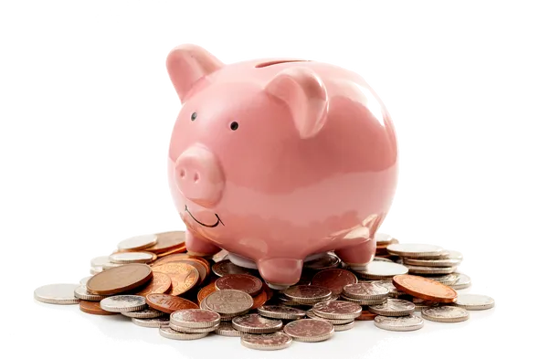 Piggybank On Coins Piggybank On Coins
