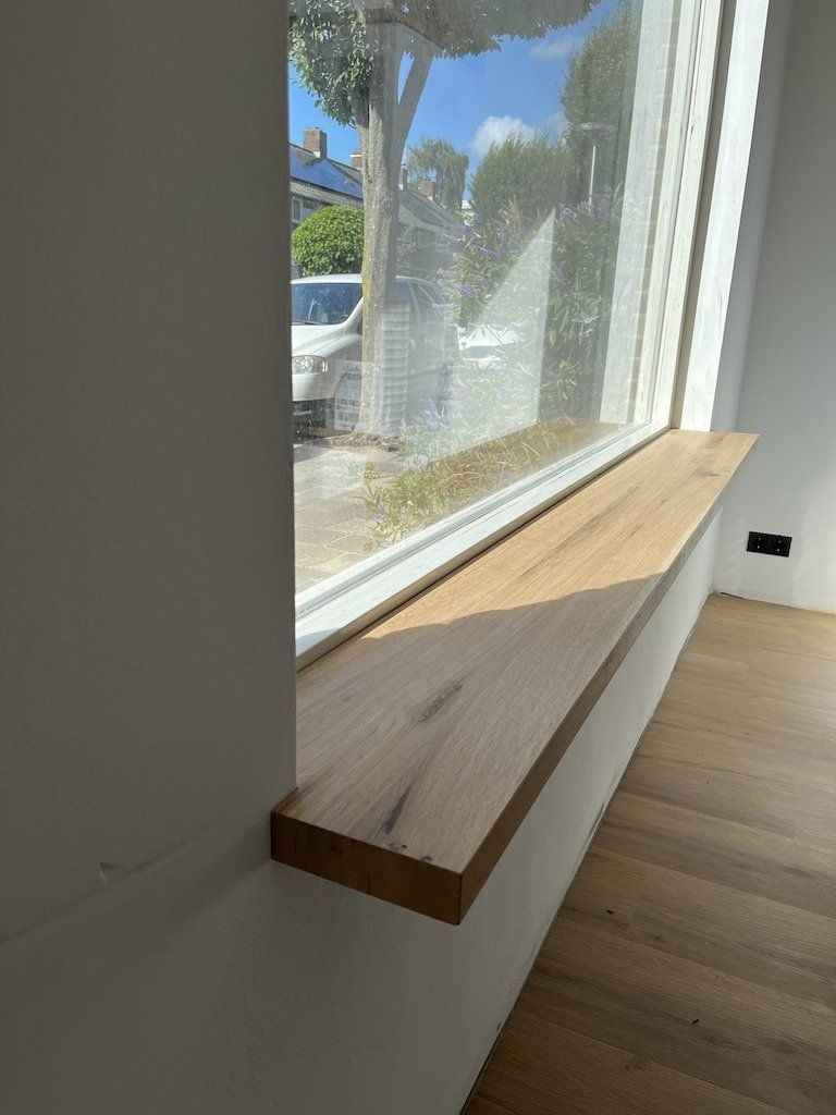 Vensterbank van hout
