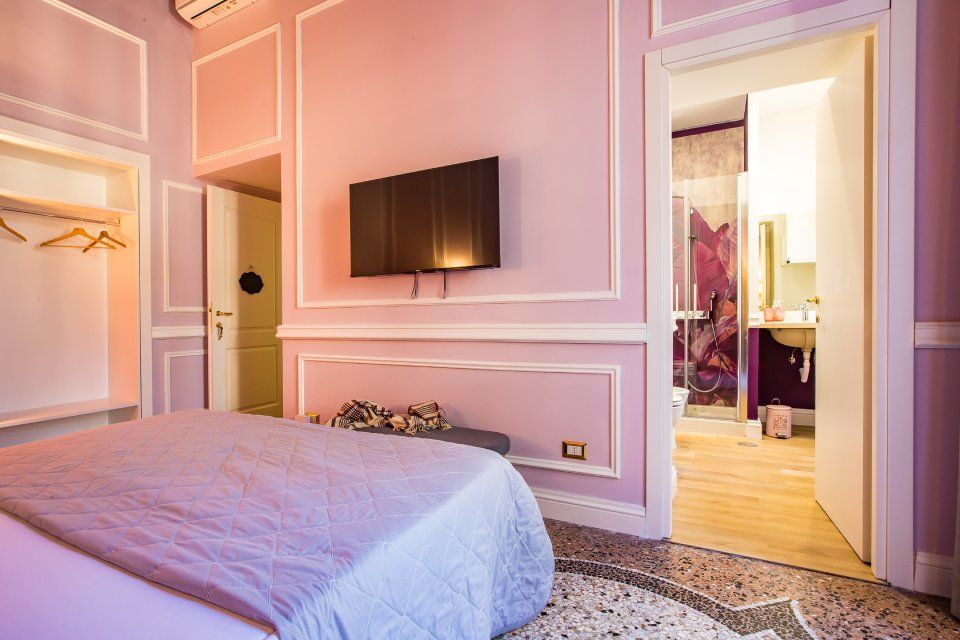 parete con effetti decorativi