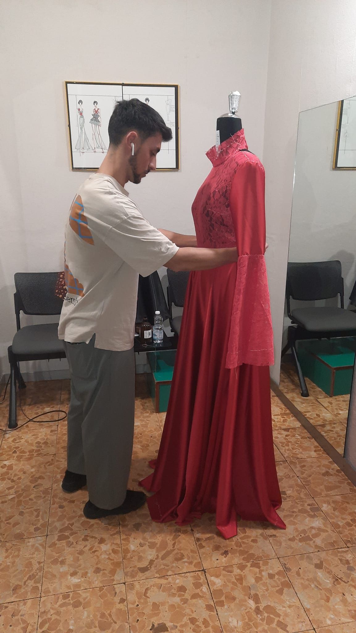 abito rosso